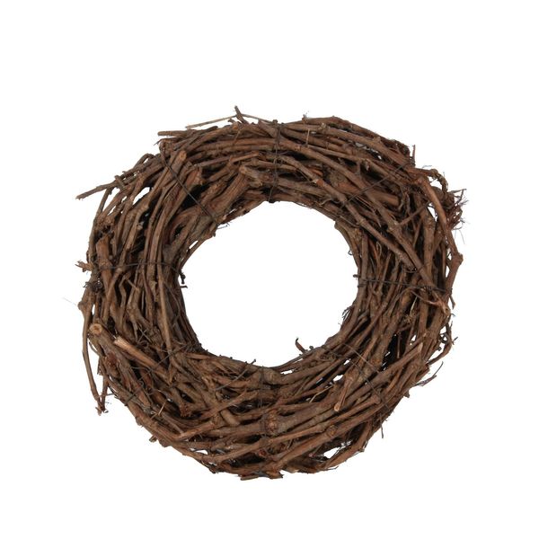 40cm Grapewood Natural Wreath (1/75) 