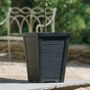 31cm Anthracite Tall Taper Planter