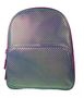 Iridescent Embossed Pocket Backpack