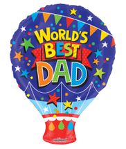 Worlds Best Dad Balloon (18 Inch)