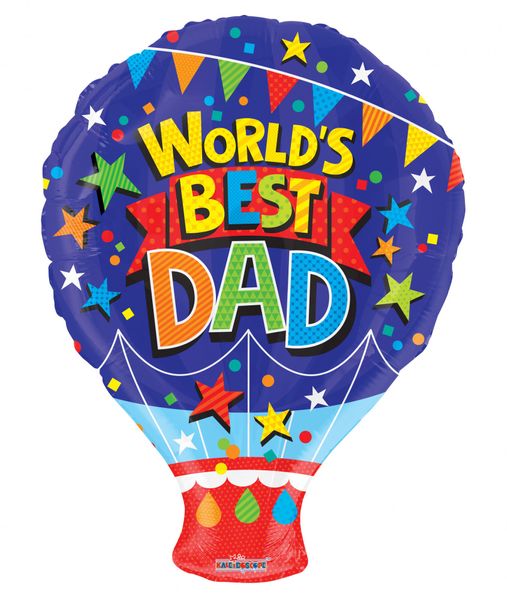 Worlds Best Dad Balloon (18 Inch)