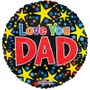 Love You Dad Balloon (18 Inch)