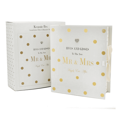 MAD DOTS MR&MRS KEEPSAKE BOX