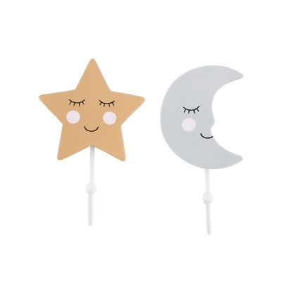 Assorted Sweet Dreams Moon & Star Hook 
