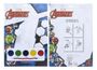 Avengers A4 Paint Colouring Set