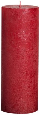 Red Bolsius Rustic Metallic Candle (190mmx68mm) (BT 65 hours)