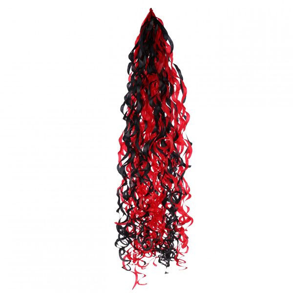 Red & Black Balloon Tassels (For 18 Inch Balloons)