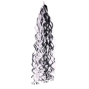 Black & White Balloon Tassels (For 18 Inch Balloons)