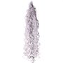 Metallic Silver & White Balloon Tassels (For 18 Inch Balloons)