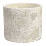 Rustic Round Cement Flower Pot 20cm