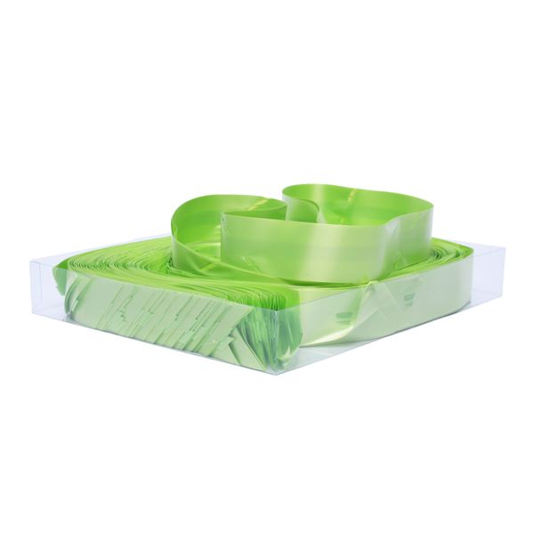 Lime Green 30mm Flora Charm Pull Bows (x30)