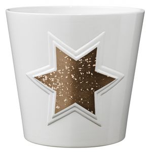 Magic Copper Star Ceramic Pot (14cm)