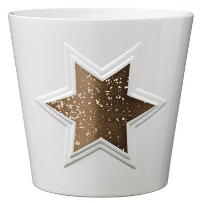 Magic Copper Star Ceramic Pot (14cm)