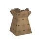 Natural Kraft Seasonal Greetings Living Vases (x30)