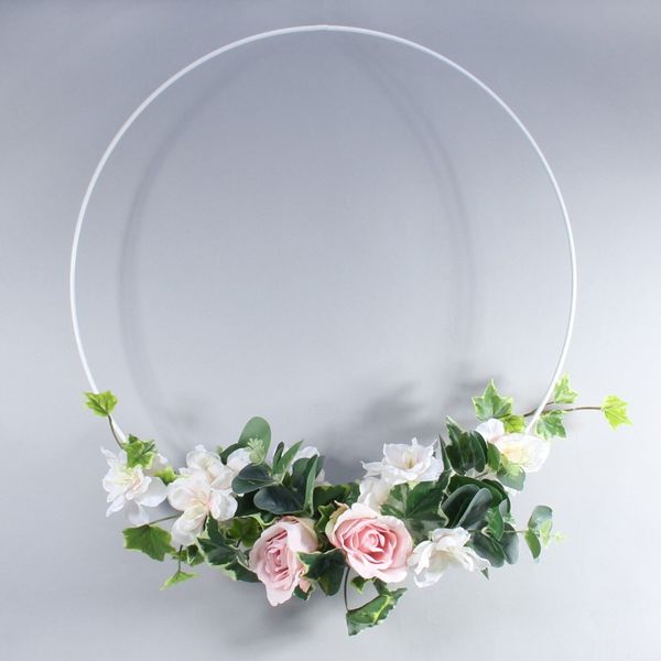 40cm Bridesmaid Flower Hoop