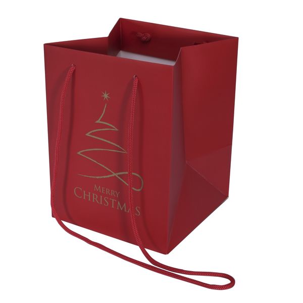 Contemporary Christmas Hand Tie Bag (19x25cm)
