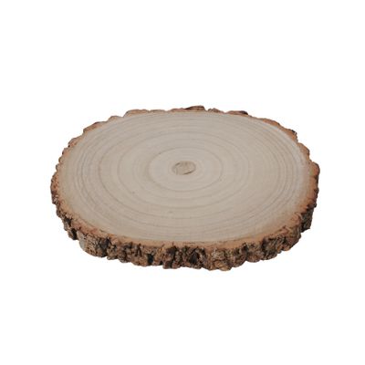 Oval Wood Slice (32.5x26.5cm)