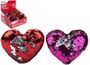 Two Tone Sequin Love Heart