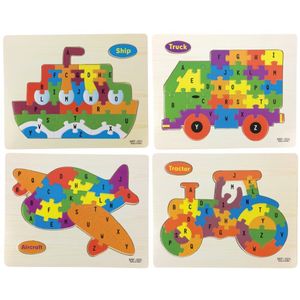 Wooden Vehicle Jigsaw Puzzle