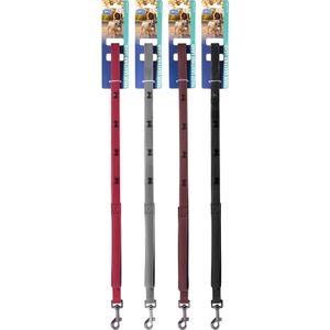Faux leather dog lead