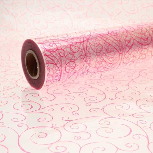 80cm Cerise Scroll  Film