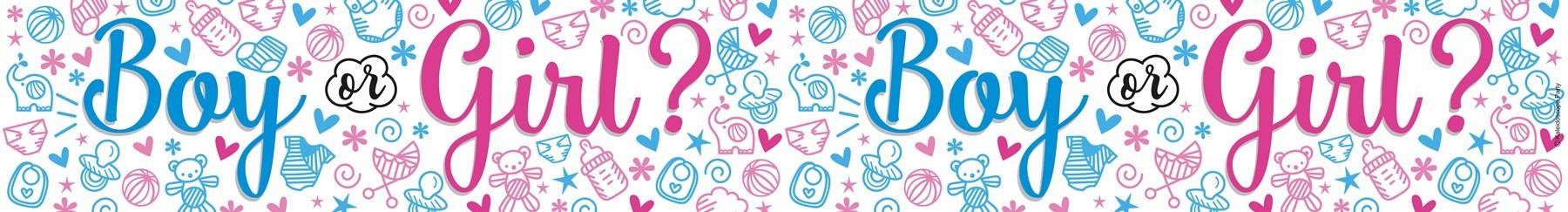 Baby Shower Banner (pack of 12) (1/48)