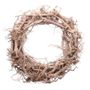 36cm Round Twig Wreath  (12)
