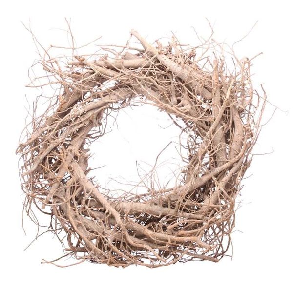 30cm Round Twig Wreath  (20)