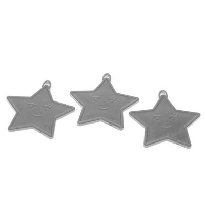 Silver Star Shape Weights (x50) (1/20)