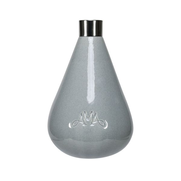 Grey Ceramic Teardrop Diffuser Bottle with Logo 