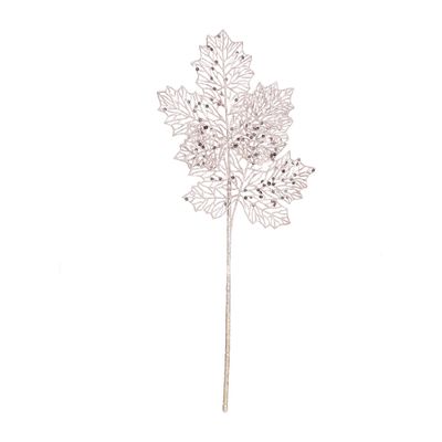 25" Maple Leaves Spray X 2-Rose Gold- 25 Inch