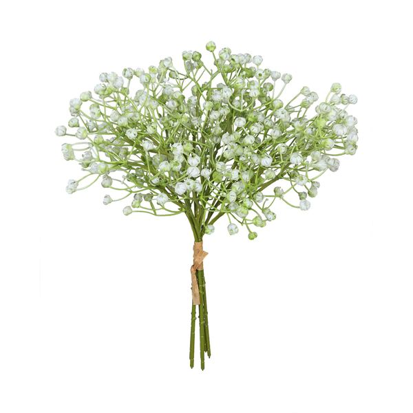 Artificial Flowers | White Gypsophila Bunch Essential | Easy Florist ...