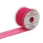 70mm x 20m Fuchsia Deco Web Ribbon (6/72)