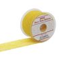 70mm x 20m Yellow Deco Web Ribbon (6/72)