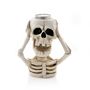 White Skeleton Tealight Holder