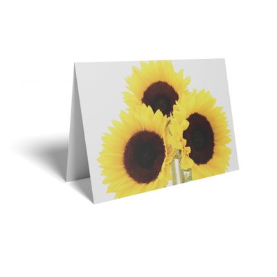 Folded Card - Sunflowers