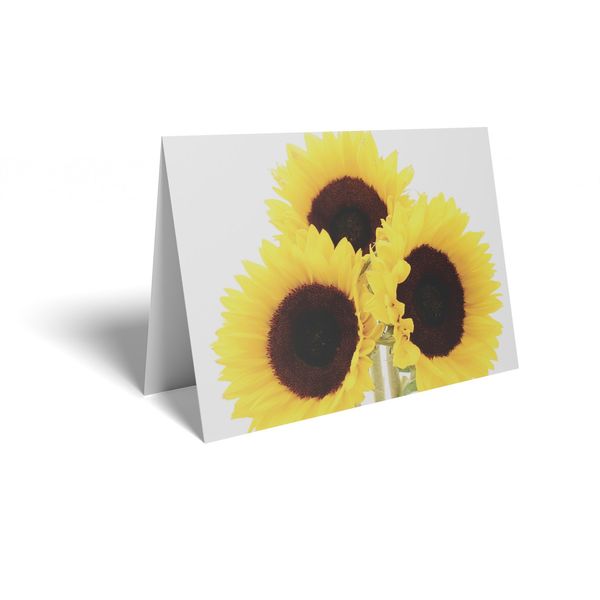 Folded Card - Sunflowers