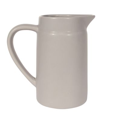 Cool Grey Ceramic Jug