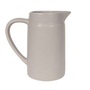 Cool Grey Ceramic Jug