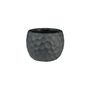 Vogue Black Honeycomb Pot - D11.8cm x H9cm