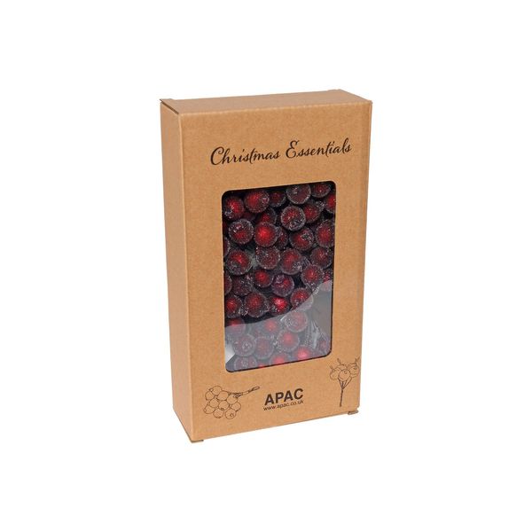 Frosted Berry x 10 Burgundy - Box of 12