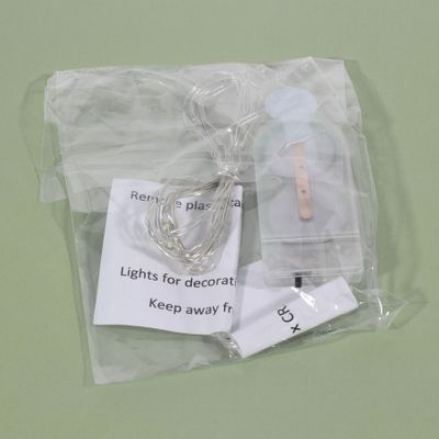 1M length 10 Bulbs Christmas String Light with Lithium Batteries