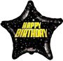 Birthday Space - Holographic Balloon  - 18 Inch