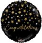 Congratulations Stars - Holographic Balloon - 18 Inch