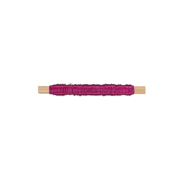 Pink Metallic Wire on wooden stick 50g