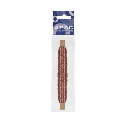 Copper  Metallic Wire on wooden stick 100g