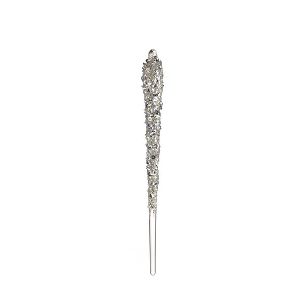 Glass Icicle 16.5Cm