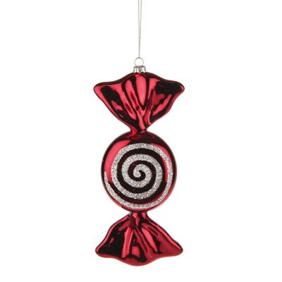 Candy Swirl Ornament 12Cm