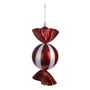 Candy Stripe Red & White Hanging Dec 48Cm