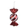 Candy Swirl Red & White Hanging Dec 48Cm